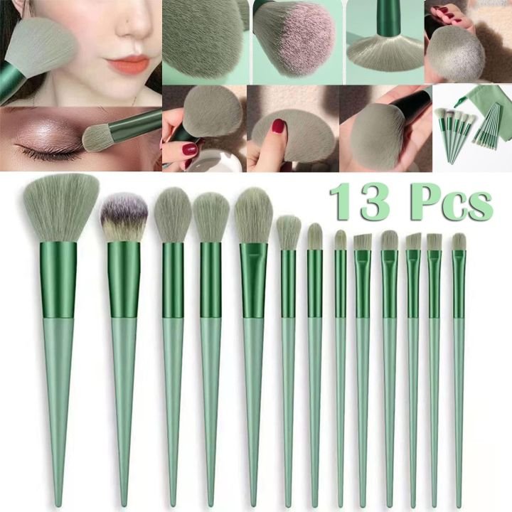 13 Piece Makeup Brush
