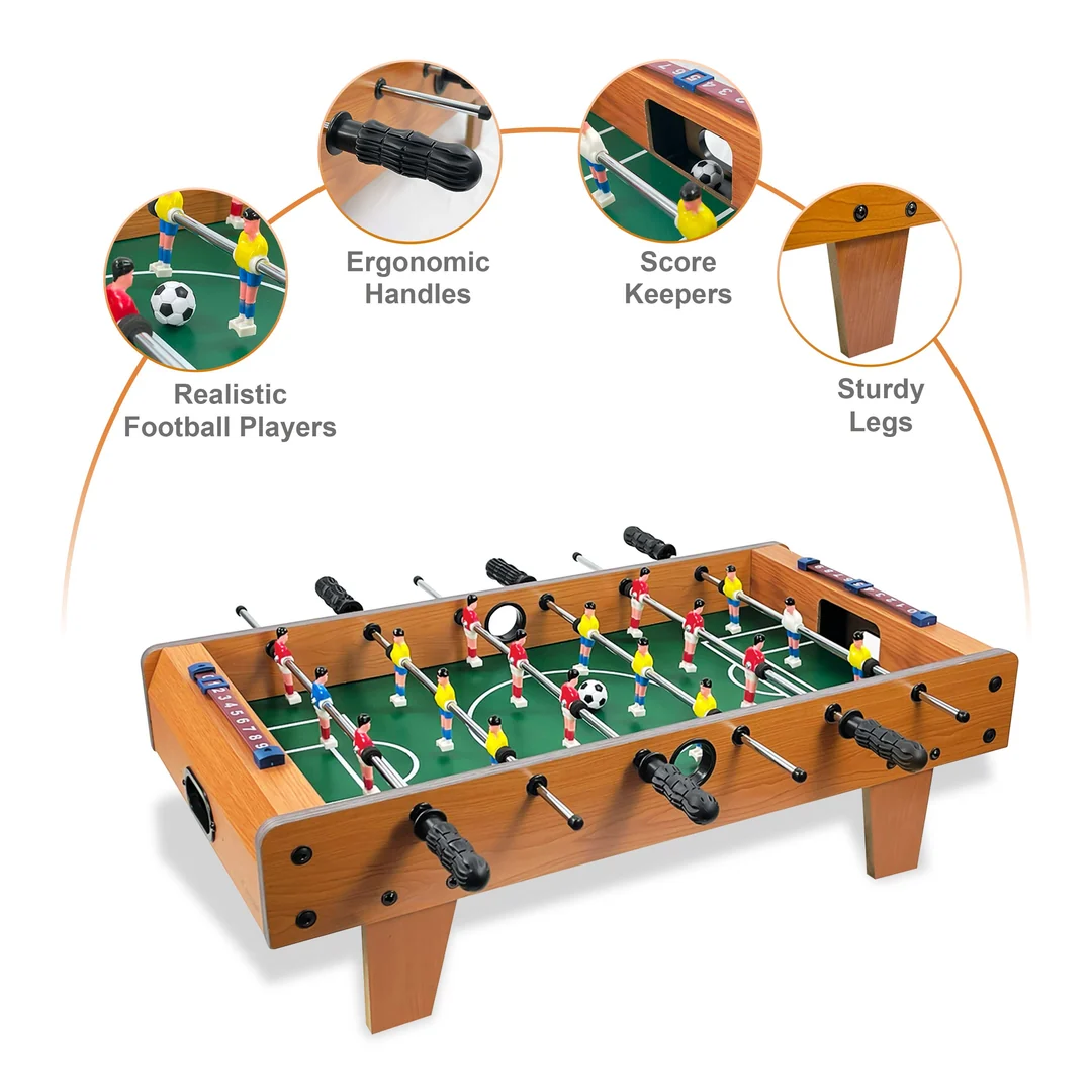 Wooden TableTop Football Game