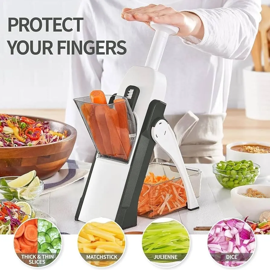 5 In 1 Manual Veggie Slicer