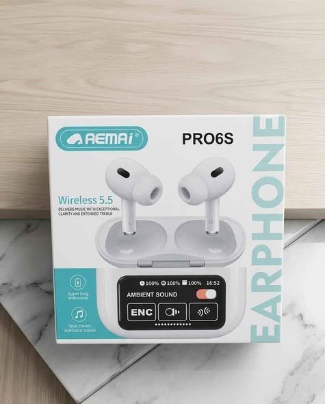 REMAI PRO6S Wireless Earbuds image 3