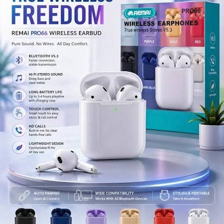 REMAI PRO66 Wireless Earbud image 2