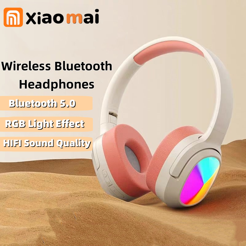P8807 Sleek Stereo Wireless RGB Headset