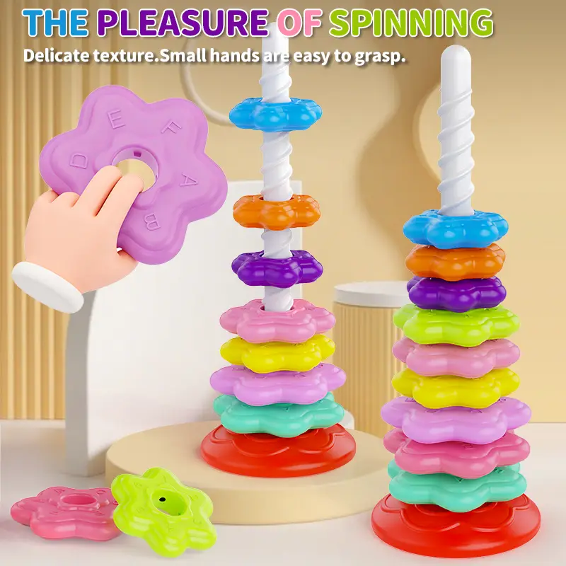 Rotating Tower Game Toy