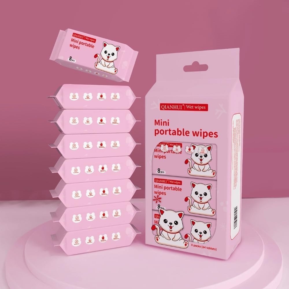 64 Pcs Wet Tissue image 2