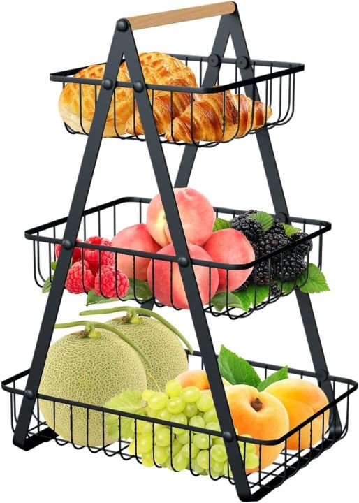 3-Tier Fruit Basket
