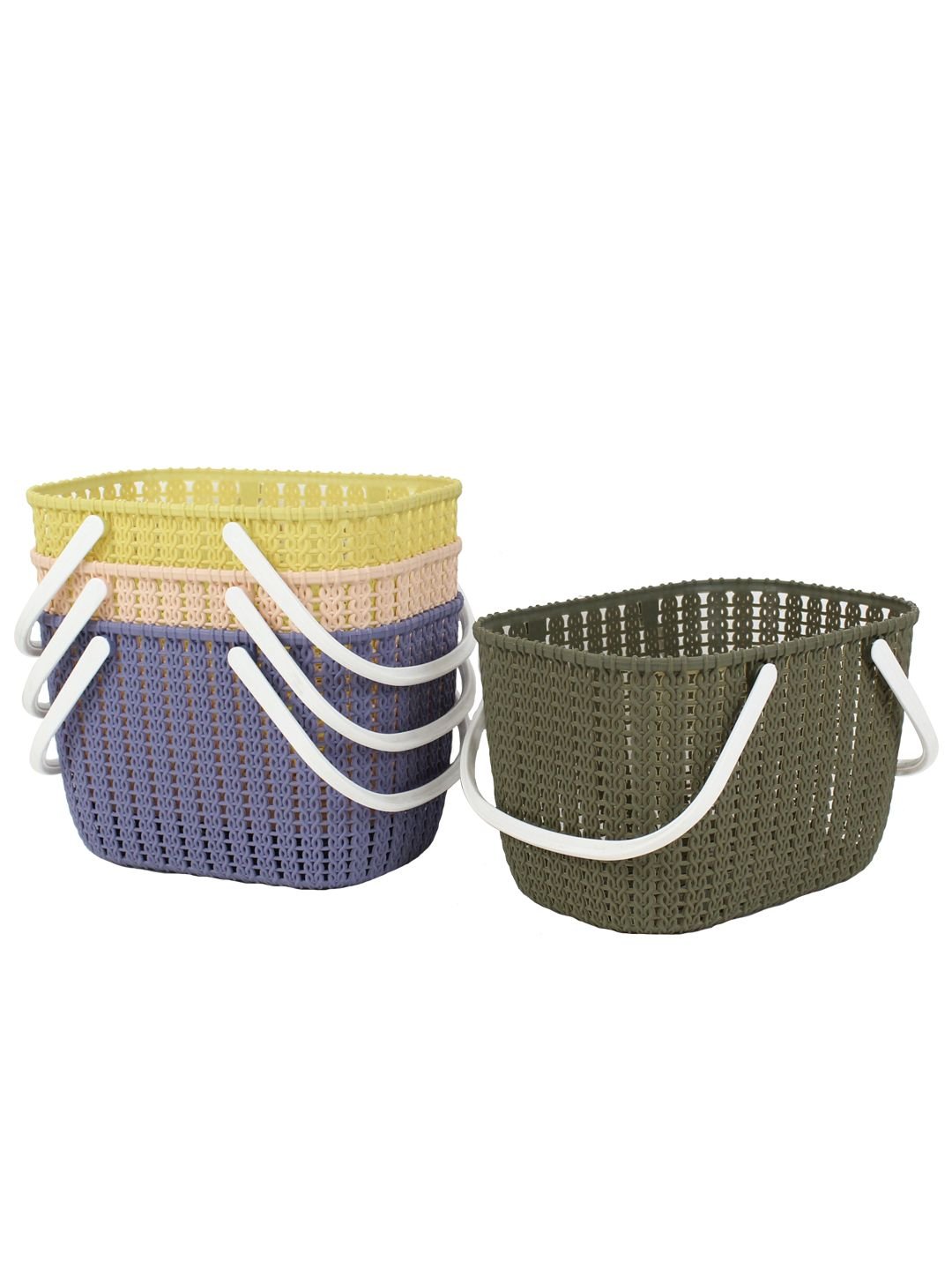 Ribbon Style Plastic Basket image 3